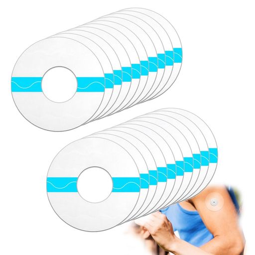 DACAIFHリブレセンサー粘着パッチ固定用接着剤保護シールランニングウォーキング水泳入浴に適応刺激なし汗に強い速乾性交換用シート(20枚入り)