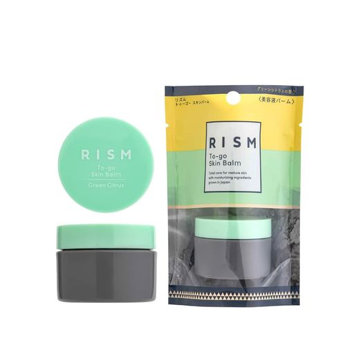 【 リズム/RISM 】スキンケア 保湿 エイジングケア バーム 乾燥 敏感肌 毛穴 メンズ トゥーゴースキンバーム グリーンシトラス(4)