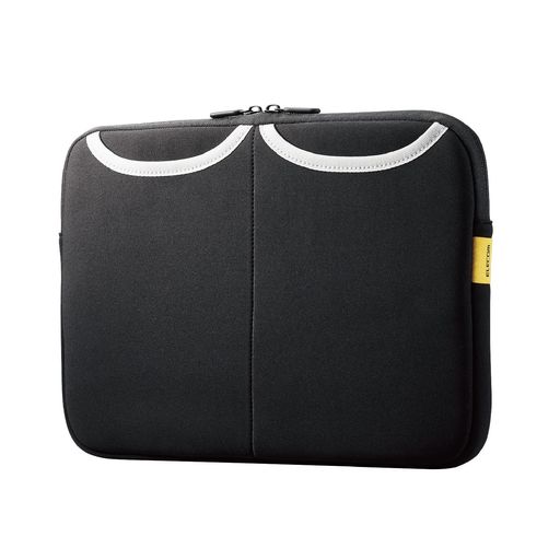 エレコム PCケース パソコンケース 11.6インチ ノートPC・マウス・ACアダプター等収納 【 MacBook Air MacBook Pro M1/M2 13インチ Surface Go 3 / Laptop Go 2 その他各種対応 】 ブラック