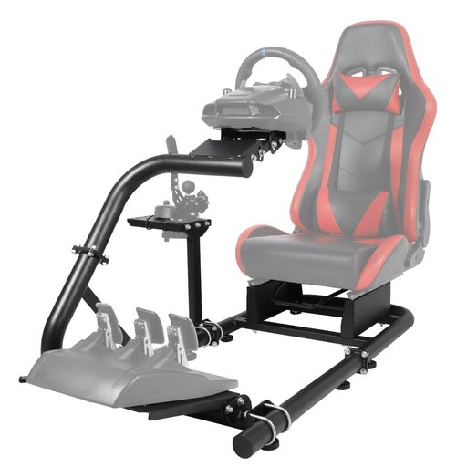 MINNEER シムレーシングコックピット アップグレードシフターマウント G29 コックピット ロジクール G25 G27 G29 G920、THRUSTMASTER TX 458、T500 RS、T300RS用ホイール、シフター、ペダルなし