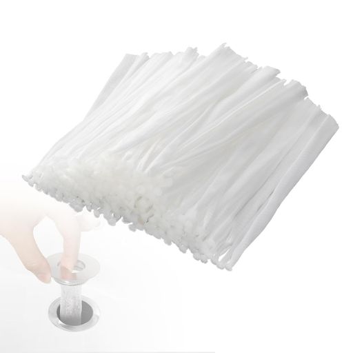 LANMU排水口ネット200枚入り‎水切りネットお風呂髪の毛キャッチャー詰まり防止使い捨てフィルター排水..