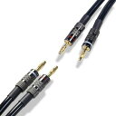 Meamazスピーカーケーブルバナナプラグ10フィート/3m、ブラック、MH-2408バナナプラグケーブルナイロン編組シリコンジャケットスピーカーケーブルホームシアタースピーカー用バナナプラグ…