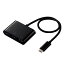 쥳 TYPE-Cɥå󥰥ơ PDб &ǡž TYPE-C1 USB3.1(GEN1)1 HDMI1 ֥Ĺ30CM ֥å DST-C13BK