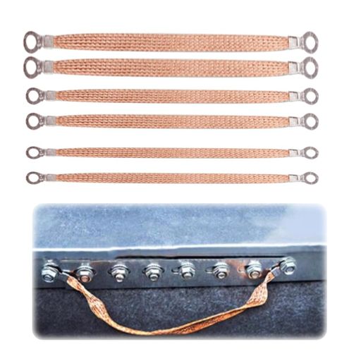 車のアースストラップマフラーアース6本セット自動車用汎用排気効率アップほとんどの車丈夫で耐久性が..