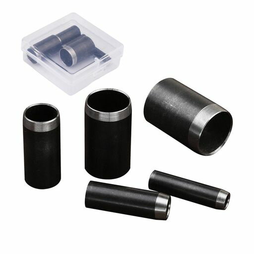 YFFSFDC穴あけポンチハトメパンチ5サイズセットレザークラフト中空丸形穴あけ5mm7mm10mm13mm15mmベルト..