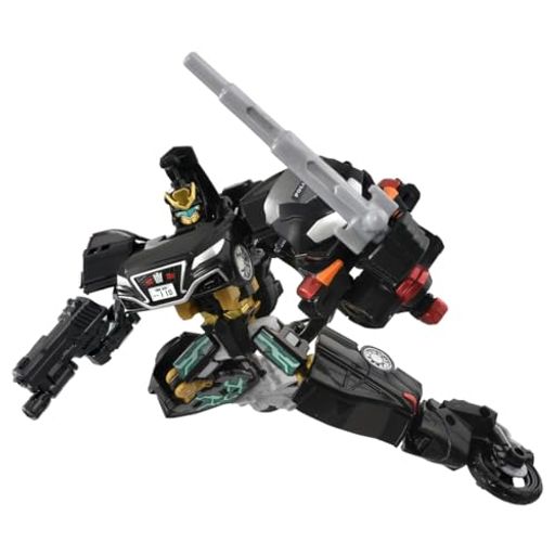 タカラトミー(TAKARA TOMY) トミカ ジョブレイバー TJBDX ユナイトポリスブレイバーZERO 覆面パトロールカー&黒バイ 合体セット ミニカー おもちゃ 3歳以上