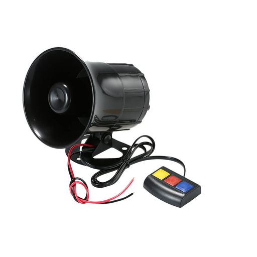 AKLOSIPY DC 12V 拡声器 105 115dB 超大音量 3トーンサウンド セキュリティ警告サ...