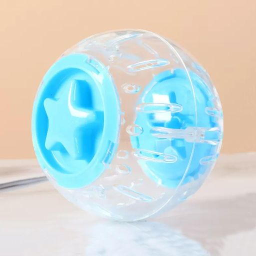 Supplies - ハムスターおもちゃボール直径12cmブルー散歩運動外出用付属リード付き通気性蒸れない足挟み防止耐久性高い耐衝撃繰り返し使用室内フロア自由運動ストレス解消好奇心刺激ペットケー…