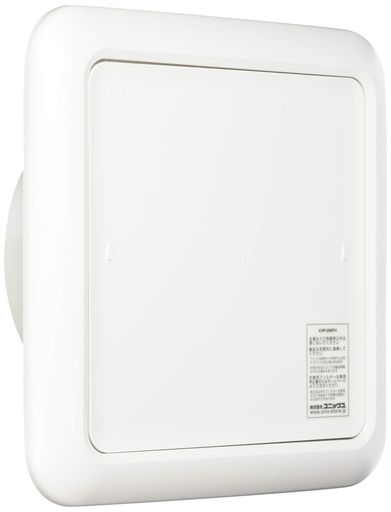 材質:ABS 適用パイプ:エース150 152x160 有効換気面積(給気):37.3平方センチメートル 備考:不織布フィルター付 色:クールホワイト ワンタッチ3段階開閉機構です。軽くプッシュするだけで、風量を3段階に調整できます。 フェイス部は容易に取り外しができ、水洗いも可能なため、日常のお手入れが簡単です。また、樹脂素材には帯電防止剤を配合しており、静電気による汚れも防ぎます。