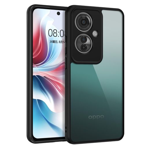 Rakuten - DOMAVEROPPOReno11A/OPPOReno11F5G対応ケース半透明ワイヤレス対応傷に強い背面滑り止めカバー黄ばみなしストラップホール付き画面レンズ保護指紋防止耐衝撃Reno11F5GReno11