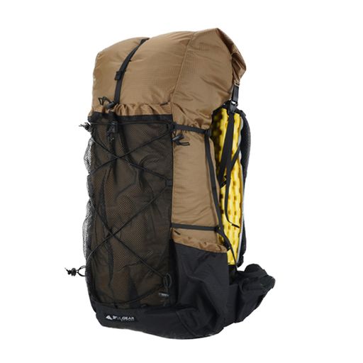 3FULGEAR【最新型】登山バッグ耐磨耗850g超軽量5-18kg耐荷重56L大容量高強度柔軟耐用性男女兼用210Dナイロントレッキングポール、防湿マット収納厚めショルダー徒歩キャンプバックパックサ…