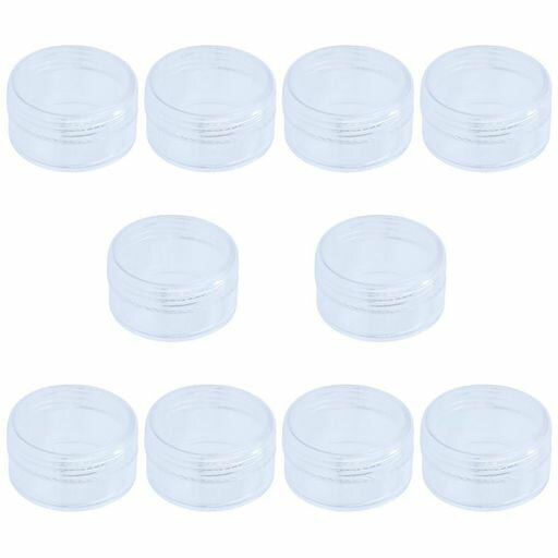 Other - BIUTEFOR小分け容器小分け丸ケース5ml10個セット小物入れ収納ケース化粧品用小分け容器透明便利グッズ出張旅行用品家庭用