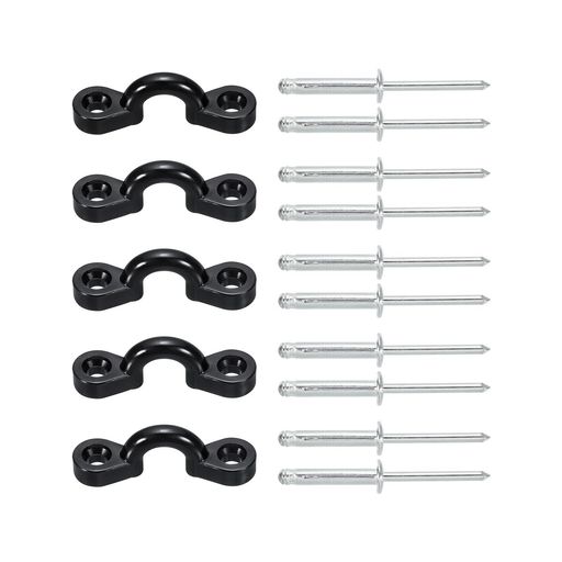 素材: ナイロン;穴の直径: 5mm/0.2"。穴の距離: 35mm/1.4"。寸法: 48 x 12.5 x 16mm / 1.9 x 0.5 x 0.6" (長さ*幅*高さ)。パッキングリスト: 5 x カヤックパッドアイ、10 x ブ ラインドリベット 利点: デッキルーぷパッドの目は耐久性のあるナイロン素材で作られており、海洋環境での強度と信頼性を保証します。デッキルーぷのデザインにより、簡単かつ確実に取り付けられます。 説明: 当社のカヤックパッドアイを使用すると、取り付けは簡単です。ボートやカヤックにしっかりと取り付けるだけです。ほとんどの標準的なビミ ニトップにフィットするように設計されており、幅広いボートモデルやカヤックタイプに適しています。 用途: カヤックパッドアイセットでボート体験を強化します。これらの多用途パッド アイ ストラップは、カヤックに取り付けポイ ントを作成したり、ボートにタイダウン スポットを追加したりするなど、さまざまな用途に使用できます。 注: 正しく取り付けられていることを確認し、パッドの目に摩耗の兆候がないか定期的に検査してください。