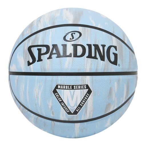 SPALDING(スポルディング) マーブル カロライナ ブルー ラバー 6号球 84-935Jバスケ バスケットボール