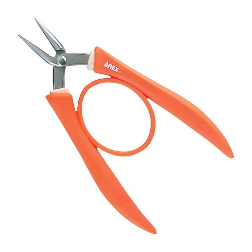 Rakuten - アネックス(ANEX)ヤットコSUS410製グリップ付片丸135mmNo.252