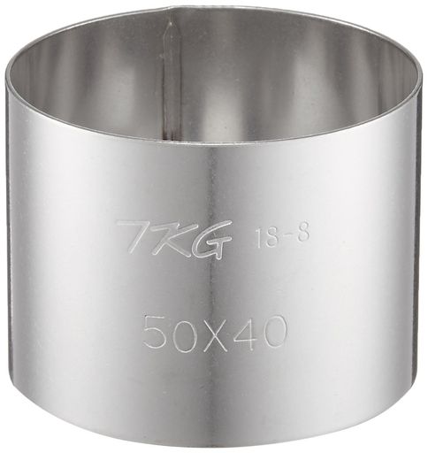 乐天商城 - 遠藤商事 業務用 アルゴンセルクルリング丸型 φ50xH40mm 18-8ステンレス 日本製 WSL9903