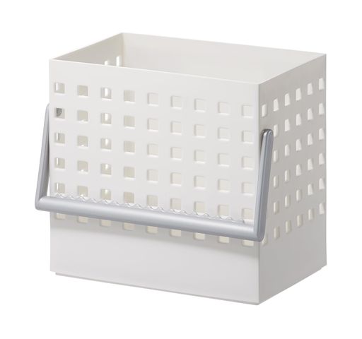 本体サイズ:約 W18.4xD13.6xH17cm 本体重量: 約470g 素材: ポリプロピレン、マグネット 耐荷重: 約1.5kg 生産国:日本