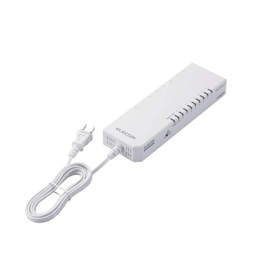 エレコム 法人向けレイヤー2スイッチ/タップ型HUB/Giga対応/8ポート