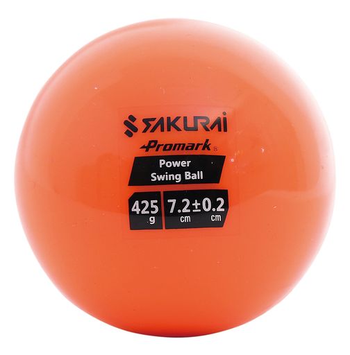 Baseball - サクライ貿易(SAKURAI)Promark(プロマーク)野球練習球パワースウィングボールウェイトボールバッティング用425g1球HTB-60SP