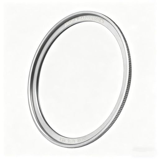 Brightin Star AERO UV レンズフィルター 52mm レンズガード 高透過率99.8% 防水防汚 反射率0.048% 紫外線カット 薄枠設計 レンズ保護用 光学ガラス使用 保護フィルター シルバー