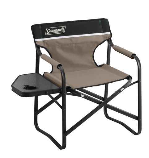Coleman(コールマン) チェア サイドテーブル付デッキチェア 折り畳み アウトドアチ...