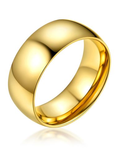 ユニセックス指輪:太め華奢な甲丸リングとなっております。指につけると、つけているのを感じさせない装着感が良いですが、存在感のリングが好きな方にオススメのリングです。 金属アレルギー対応指輪:本品は肌に優しいサージカルステンレスを使用していますので、着けっぱなしにしていたり汗をかいても痒くならなく、金属アレルギーの方も安心してご使用いただけます。 指輪つけっぱなし:素材はステンレス鋼製ので金属アレルギー対応、幅は4MM/8MMがあり、 サイズ:14号、16号、18号、20号、23号、25号。カラーはシルバーとゴールドがあります。 18金 リング:ファッションリーフペンダントネックレスはかわいいギフトボックスに入っています。ガールフレンド、娘、奥様、クラスメイトに最適です。クリスマス、卒業式、バレンタインデーのギフトとして。 メイズ指輪:リングX1、ギフトボックスX1、巾着X1; 配送について:ご注文商品到着後、何か問題がありましたら、いつでもお気軽にご連絡ください。
