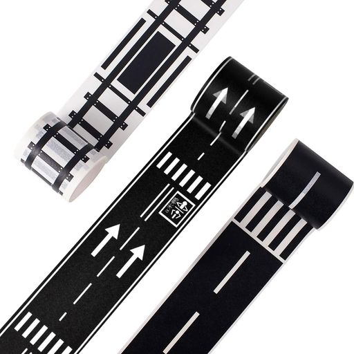 【商品仕様】サイズ(約):広幅 4.8cmx5mデザイン:道路/滑走路/線路など交通モチーフ内容:3本セット 【おもちゃと連動する交通デザイン】マスキングテープ 鉄道・高速道路・山道などリアルな道路パターンを採用。電車やミニカー、道路マスキングテープ トミカと組み合わせて、子供の創造力を刺激する「移動遊園地」を簡単に作成できます。特にジオラマ 道路 白線を再現するのに最適で、マスキングテープ 道路の精密なラインが玩具との相性を高め、遊びながら空間認識力を育めます。 【で貼り剥がし自由】高品質な和紙を使用し、プリントは鮮明で色褪せ知らず。薄手ながら柔軟性と適度な粘着力を両立させているため、紙・プラスチック・ガラスなど様々な素材に密着。剥がしても跡が残らず、繰り返しの貼り直しも可能です。 【ポケットサイズで携帯に最適】コンパクトなロール形状(直径約4.8cm)で、ペンケースやスモールバッグにもすっきり収納。学校・オフィスはもちろん、旅行先や外出先での突然の工作ニーズにも即対応できます。