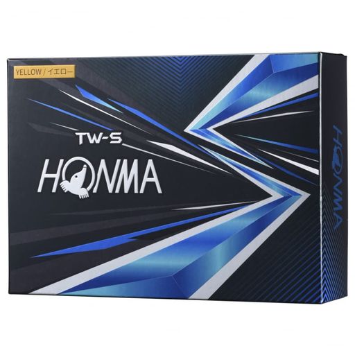 ホンマ ゴルフ ボール TW-X TW-S 2021 1ダース 12球入り ホワイト イエロー 3ピース ツアー系 スピン 飛距離 TOUR WORLD 本間 HONMA/TW-S_2021/イエロー