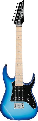 Ibanez(アイバニーズ) エレキギター miKroシリーズ Blue Burst GRGM21M-BLT