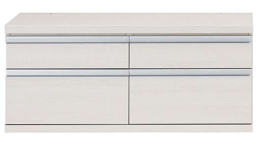 乐天商城 - フナモコローチェストFLS-110Sホワイトウッド幅110x高さ48cm