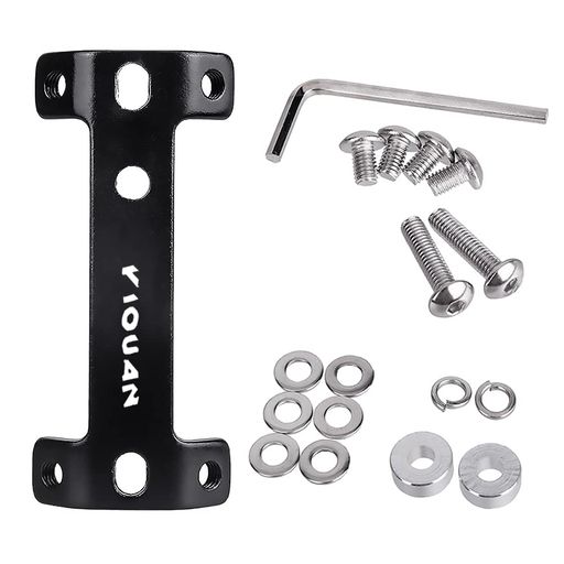 自転車ダブルウォーターボトルケージサイズ:長いです75mm、幅33mm、高い3mm、重量36g。ほとんどのサドルタイプと互換性があり、取り付けが簡単です。 材質:超軽量アルミ合金。厚さ3.5mmのアルミ合金を一体成型し、高強度、軽量、耐久性を実現。表面処理陽極酸化表面硬度を上げるだけでなく、製品の耐摩耗性も向上させます。 インストールが簡単:ボトルケージアダプターの穴にボトルケージを2個取り付け可能。 軽量で持ち運びが簡単で、気軽に乗ることができます。真夏のライドでボトルが多く必要になる時にも活躍します。 適用範囲:ダッチバイク、ハイキングバイク、ロードバイク、シティバイク、マウンテンバイク、レースなどに適しています。フレームに取り付けるケージが少ない方や、ツールボックス用・ボトル用など、より多くケージを取付けたい方にオススメです。 実用性:このボトルケージアダプターは、自転車に乗っている間、ウォーターボトルをしっかりとしっかりと保持し、ウォーターボトルにすばやく簡単にアクセスできるようにします。保証期間は購入日から12ヶ月です。 製品についてご不明な点がございましたら、メールでお気軽にお問い合わせください。