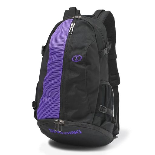 サイズ : W35xH57xD32cm 容量 : 32L カラー : ブラックxバイオレット 素材 : ポリエステル 生産国 : ベトナム
