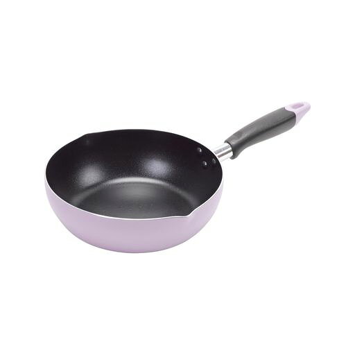 揚げ物、炒め物、煮物などの調理に適しています 製品サイズ:(約)全長42x幅25x高さ9.5cm、鍋の深さ:(約)7cm 製品重量:(約)0.55kg 表面加工:内面/ ふっ素樹脂塗膜加工、外面/焼付け塗装、材料の種類:本体/アルミニウム合金、はり底/ステンレス鋼(クロム16%)、取っ手/フェノール樹脂(耐熱温度150度) 寸法:24cm、生産国:中国 オール熱源対応