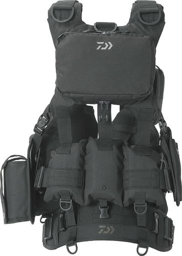 ダイワ(DAIWA)自動膨張/ライフジャケット DF-6122 ブラウンxグレー フリー