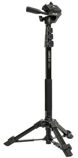 Rakuten - スリックSLIKスマホ自立一脚スタンドポッドGX-Sビデオカメラ対応レバーロック式24mmパイプ径3WAY雲台全高1875mmクイックシュー式STAPODGXS