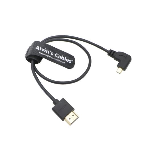 Alvin’sCablesマイクロMicroHDMI-HDMIケーブル8K60Pハイスピード2.1forSonya7IVFX30ZV-E10用、forCanonR5CR5R6、forATOMOSShinobi