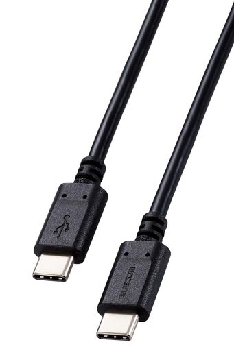 樂天商城 - エレコムUSB-C&USB-Cケーブル100WUSBPD対応1.5mブラック【iPhone16シリーズ対応検証済】MPA-CC5P15BK