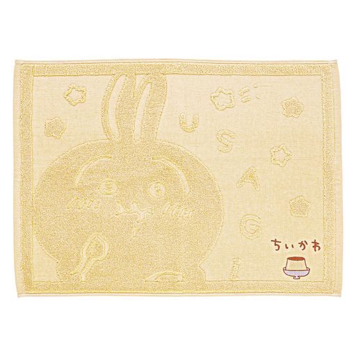樂天商城 - 丸真 タオル バスマット ちいかわ うさぎマット 約H45xW60cm 0775040800