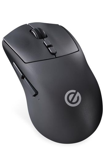 エレコム ゲーミングマウス V custom ワイヤレス 有線両対応 8ボタン 充電式 Mサイズ 12000DPI 300IPS 35G つかみ持ち・かぶせ持ち特化 ハーフエルゴ形状 56g軽量設計 ブラック M-VM501BK