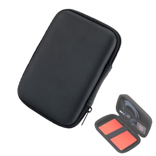 SHSHANLC 【防水・耐衝撃】モバイルバッテリー ケース 小型 ガジェットポーチ 薄型 がじえっとポーチ バッテリー入れる袋 ハードケース 小物収納 HDDケース イヤホンケース ヘッドホンケー… sugarlight-10262666 シュガーライトSTORE パッケージ画像