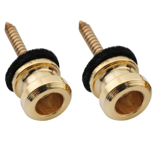 アコースティックギター、クラシックギター、エレキギター、ウクレレに最適です。 外径: 12mm、高さ:10mm、取り付けネジ穴径: 3.7mm スチール製で、安定性と耐久性に優れ、見た目も美しく、路上での生活にも十分耐えうるタフな製品です。 取り付けが簡単で、使い勝手が良い パッケージ内容:2個ストラップピン、フェルトワッシャー、取り付けネジ