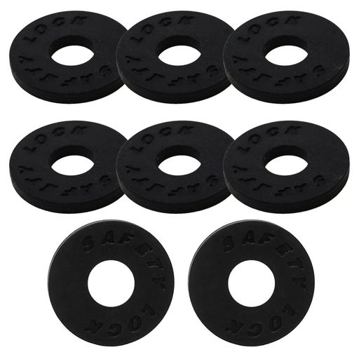 パッケージ内容:ブラック8個セット サイズ:直径約25mm、厚さ約3mm、内径約9mm 材質:柔らかいシリコン 滑り止め:ギターストラップが脱落するのを防ぎ、簡単にインストールできます。 適用楽器:フォークギター、エレキギター、ベース
