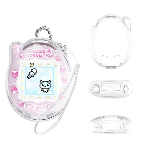 【BARDATS 2025 NEW】ケース For Tamagotchi Connection(たまごっちコネクション)ケース カバー PC製 かわいい 子供向き 装着充電可能 全面保護 軽量 落下防止 防止 キズ防止 指紋防止 防水 耐衝撃