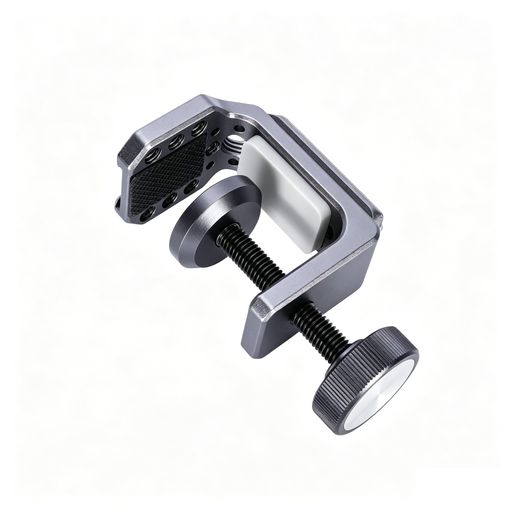 NICEYRIG C型撮影クランプ 耐荷重10kg NATOスロット付 3/8”と1/4”ネジ穴 三脚 スマ...