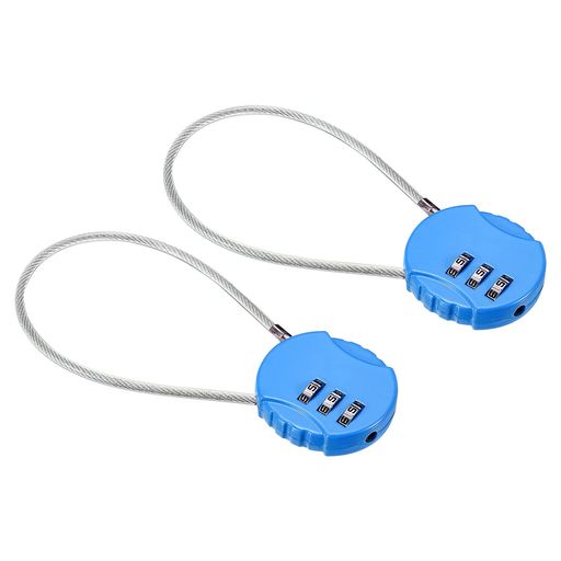 [仕様]ワイヤーサイズ:20cmx3 mm(長さx直径)。カラー:ロイヤル青。ロック高さ: 4cm 。セット内容:一体型ダイヤル錠セキュリティワイヤーx2個。 [3桁ダイヤル式ロック]3桁の組み合わせは解読が難しく、盗難を防ぐセキュリティ係数が高くなります。3桁のパスワードの組み合わせで、桁のパスワードの組み合わせで、ロックが解除される可能性が低くなり、安全性が高まります。 [素材]ワイヤー:スチール。ワイヤーロープは防錆性、防水性、耐久性に優れています。長くご利用いただけます。ダイヤル式ロックは亜鉛合金で、防錆性、防水性に優れて、耐久性があり、長期間使用しても色あせしにくいです。 [一体型ダイヤル錠]ワイヤーとダイヤル錠が一体になったセキュリティーワイヤーで、素早く簡単に使用できます。バッグの盗難を防ぐことができます。 [様々な用途で]お好みに応じてパスワードを設定できるため、セキュリティが向上します。旅行、キャンプ、日常使用にできます。スーツケース、荷物、自転車、バックパック、ツールボックス、家具など、さまざまなアイテムを保護するために使用できます。
