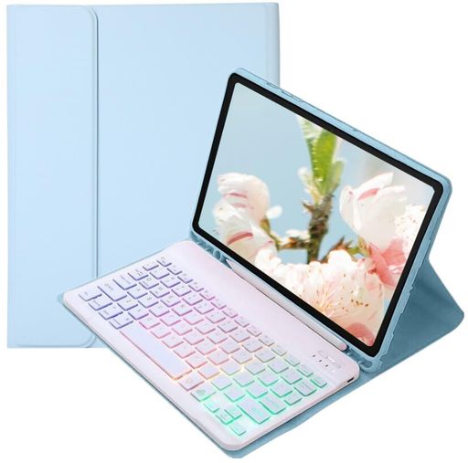 対応機種:iPad 第6世代 9.7インチ 2018モデル番号: A1893 A1954 , iPad 第5世代 9.7インチ 2017年型モデル番号: A1822 A1823 , iPad Air 2 (モデル番号: A1566 A1567 ) , iPad Air (モデル番号: A1474 A1475 ) , iPad Pro 9.7インチ2016年 モデル番号(背面カバー):A1673、A1674、A1675 (背面カバー):A2567 , A2568 , A2569 カラフルバックライト:RGB LEDバックライトを内蔵していおり、LEDのカラーが自動で切り替わるイルミネーション機能にも対応、カラフルで普通のバックライトよりお洒落でカッコいいです。 マグネット分離式キーボード: ワイヤレスキーボードとケースはマグネット分離式で便利、キーボードはAndroid・Windows・iOSの3種類のOS対応、簡単なブルートゥース接続でいろんなタブレットやスマホ、パソコンなどと一緒に利用できます。 タッチペン収納可能:アイパッドケースはペン収納用ホルダー付きでペン収納可能で便利。