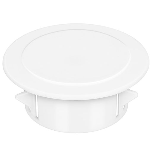 Zerodeko エアコン 壁穴 カバー 適合穴径63-76mm 白 ホワイト ABS樹脂 穴塞ぎ キャップ 取り外し可能 配管穴 通気孔 簡単設置 DIY リフォーム