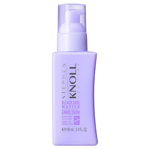 カールエンハンシング 美しいブリーチカラー続く。なめらかな髪へ導くエマルジョン。