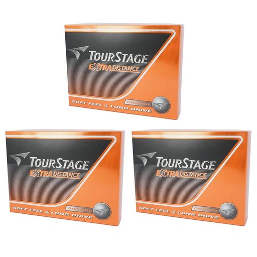 Golf - ブリヂストンTOURSTAGEボールエクストラディスタンスボール3ダースセット3ダース(36個入り)オレンジ