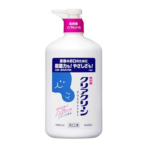 クリアクリーンデンタルリンスソフトミント薬用洗口液ノンアルコールタイプ1000ml[医薬部外品](4.0)
